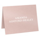 Tailored Name Folded Shimmer Note Cards Image 7 of 9